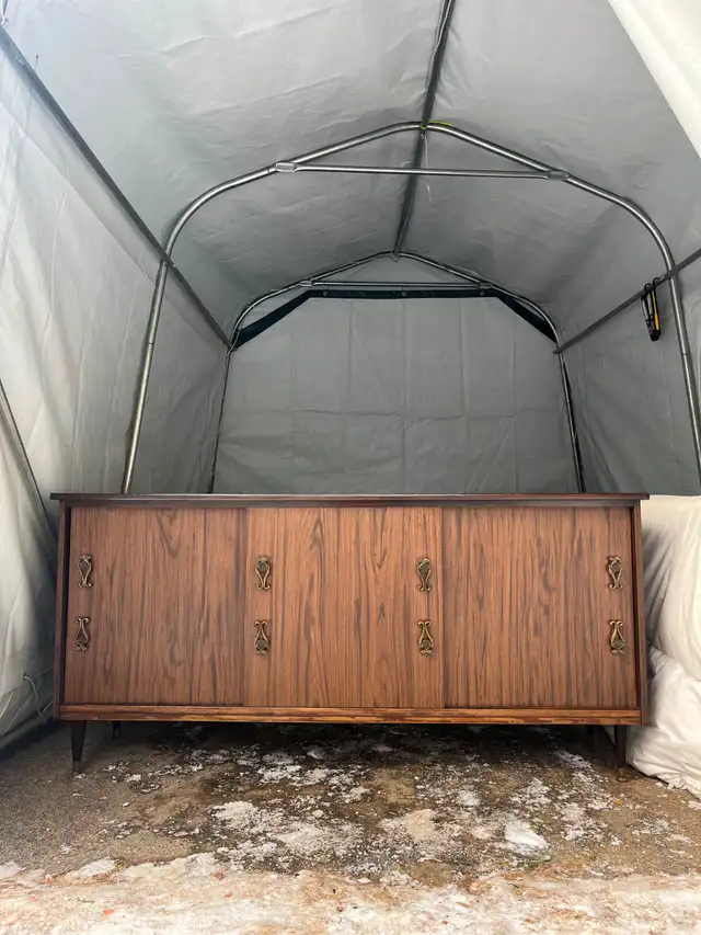 Buffet vintage portes coulissantes / sideboard