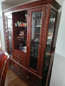 buffet table & hutch
