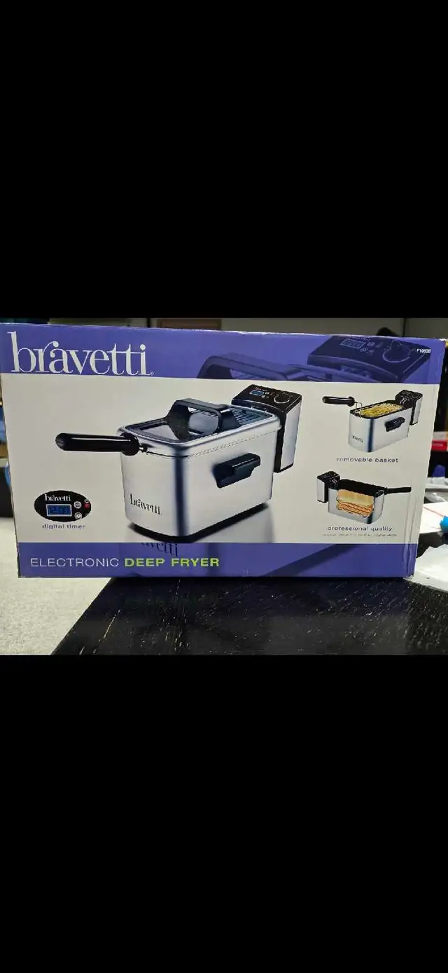 Bravetti deep fryer