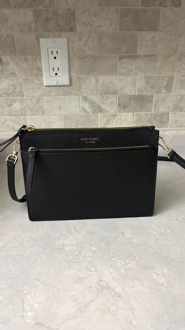 Kate spade crossbody  black