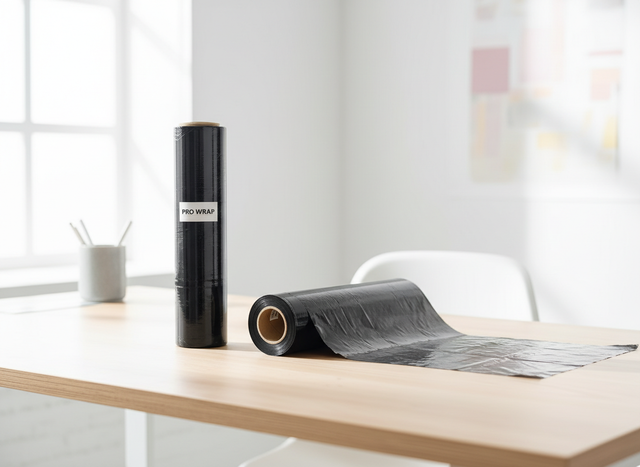 Bulk Stretch Film Shrink Wrap - Clear & Black Available!