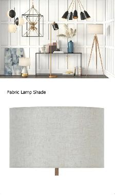 Modern 61" Tripod Floor Lamp – Metal Base with Drum Shade - Photo 5