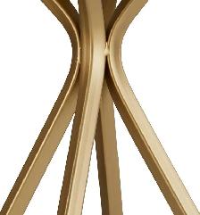 Modern Satin Gold Desk Lamp – Brushed Metal with Linen Shade - Photo 3