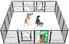 FXW Heavy-Duty Foldable Dog Playpen – Extra Large