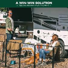 FXW Heavy-Duty Foldable Dog Playpen – Extra Large - Photo 2