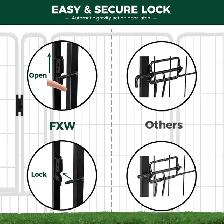 FXW Heavy-Duty Foldable Dog Playpen – Extra Large - Photo 5