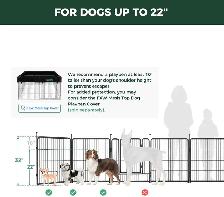 FXW Heavy-Duty Foldable Dog Playpen – Extra Large - Photo 6
