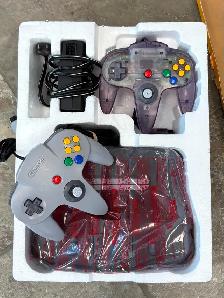 Nintendo N64 Complete in Box with Two (2) Controllers - Photo 2