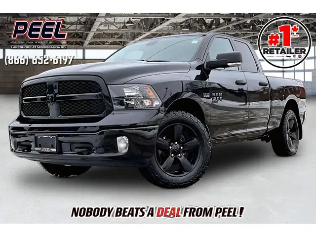 2022 Ram 1500 Classic SLT Quad V8 Black Appearance | Heated Seat
