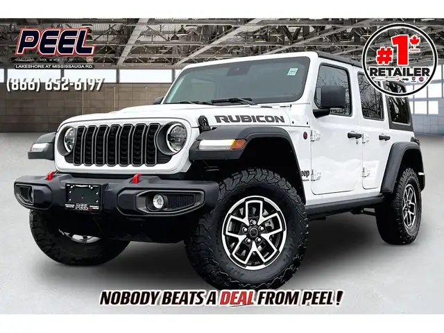 2025 Jeep Wrangler Rubicon 4Dr | NappaLeather | HardTop | Alpine