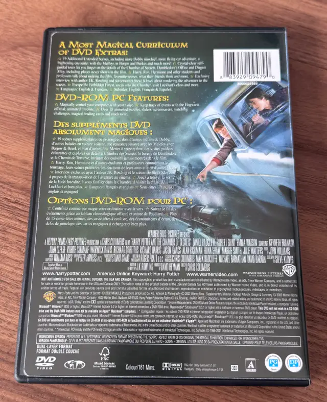DVD Harry Potter – 2 films (1 neuf scellé   1 excellent état) - Photo 6