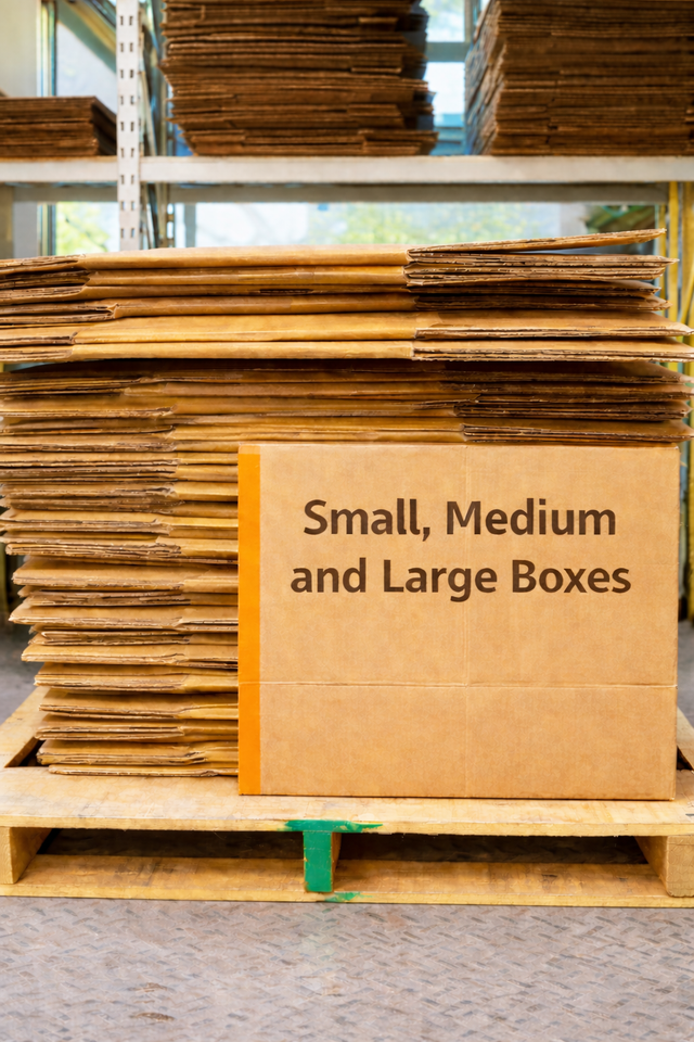 Boxes (Used – Like New) $1.00   Tax