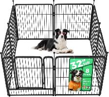 FXW Metal Dog Playpen – Heavy-Duty Outdoor & Indoor Enclosure