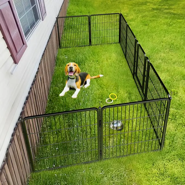 FXW Metal Dog Playpen – Heavy-Duty Outdoor & Indoor Enclosure - Photo 6