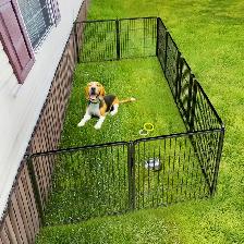 FXW Metal Dog Playpen – Heavy-Duty Outdoor & Indoor Enclosure - Photo 6