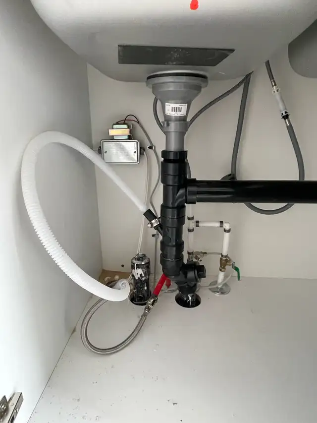 Dishwahser installation / hook up - Photo 3