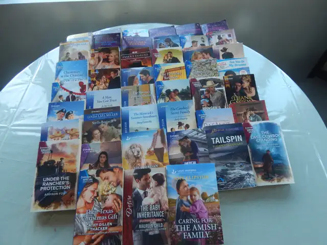 45 Harlequin Novels, 99% Like NEW