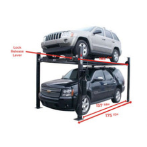 Best 4 Post Car Lift, Parking Lift,Storage Lift 8000lb-EDMONTON