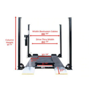 Best 4 Post Car Lift, Parking Lift,Storage Lift 8000lb-EDMONTON - Photo 6