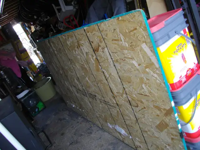 4 x 8 sheet of partial board