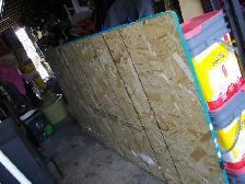 4 x 8 sheet of partial board