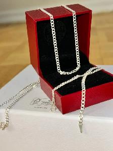 real silver braclet and necklace for sale