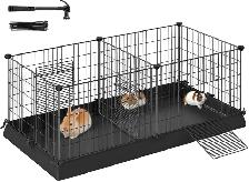 SONGMICS Small Animal Playpen with Floor Mat