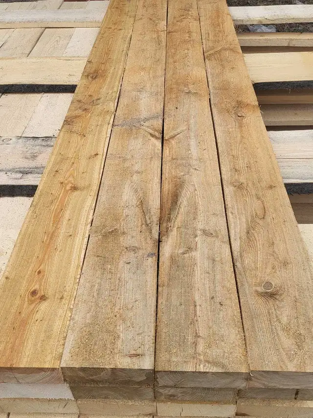 roughcut pine dimensional lumber