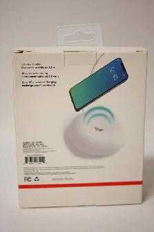 Wireless Charger Pad Qi Fuse Fast Charging with 5' cable NEW
