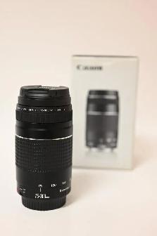 Canon Lens EF 75-300mm with box in good and working condition