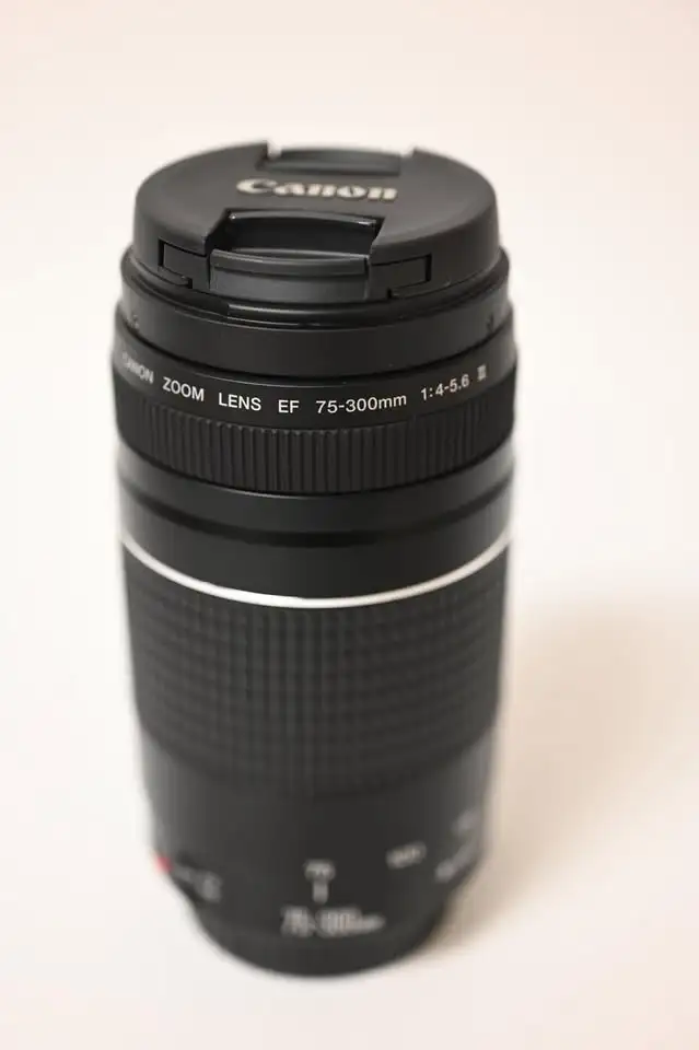 Canon Lens EF 75-300mm with box in good and working condition - Photo 2