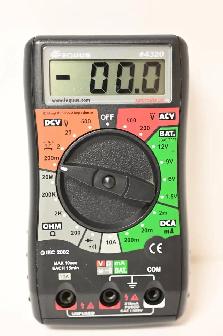 Multimeter Equus Model 4320 USED in working condition