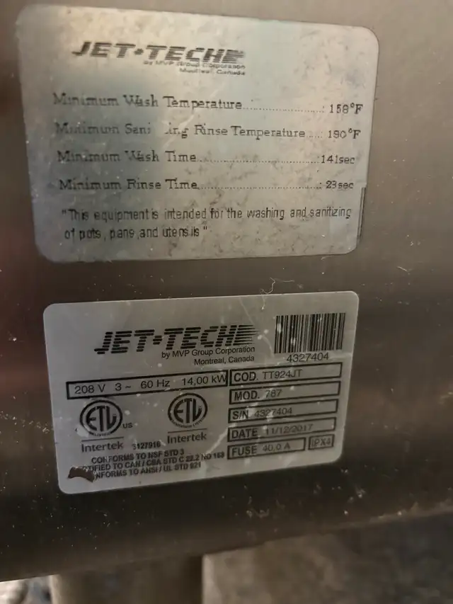 Lave-Vaisselle Commercial - Photo 3