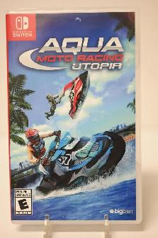 Nintendo Switch Game Aqua Moto Racing Utopia USED good condition