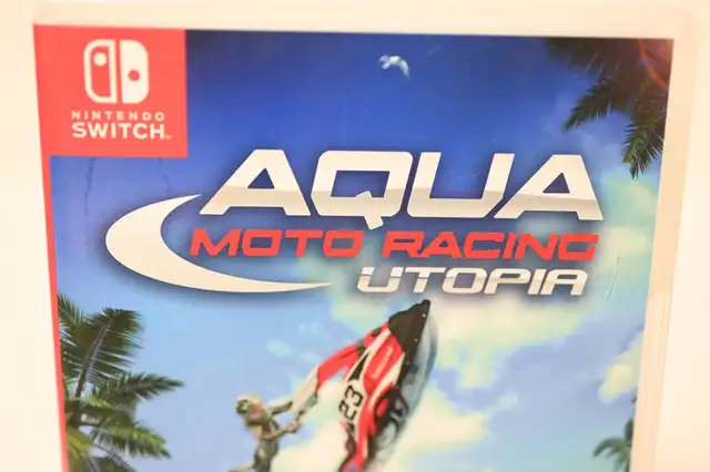 Nintendo Switch Game Aqua Moto Racing Utopia USED good condition - Photo 3