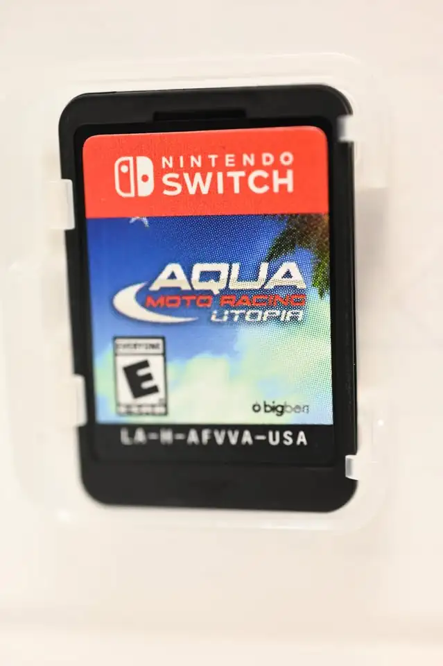 Nintendo Switch Game Aqua Moto Racing Utopia USED good condition - Photo 4