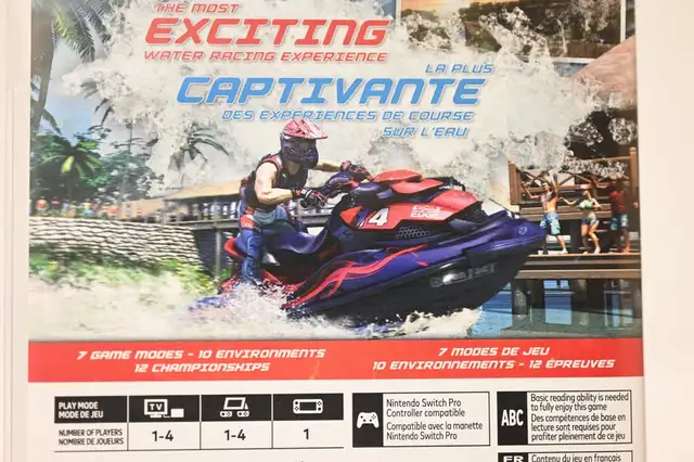 Nintendo Switch Game Aqua Moto Racing Utopia USED good condition - Photo 6