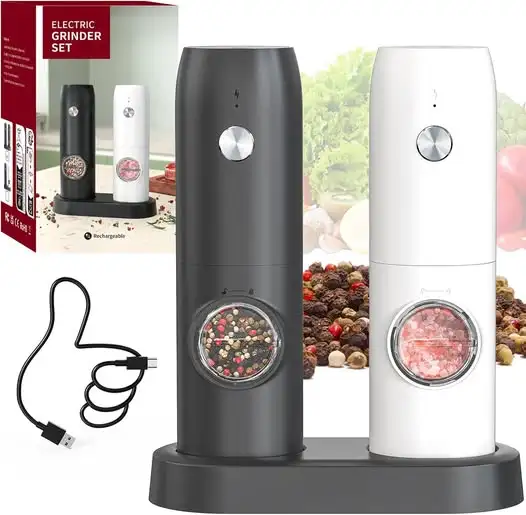 Ensemble de moulin sel et poivre