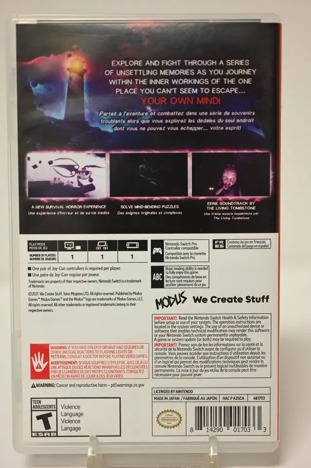 Nintendo Switch Game In Sound Mind Deluxe Edition USED good - Photo 7