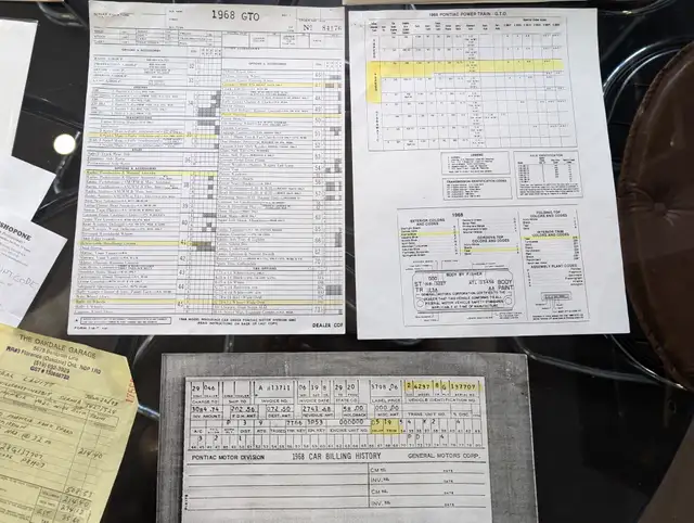 1968 Pontiac GTO - #'s Matching! A/C, Disc Brakes! - Photo 10