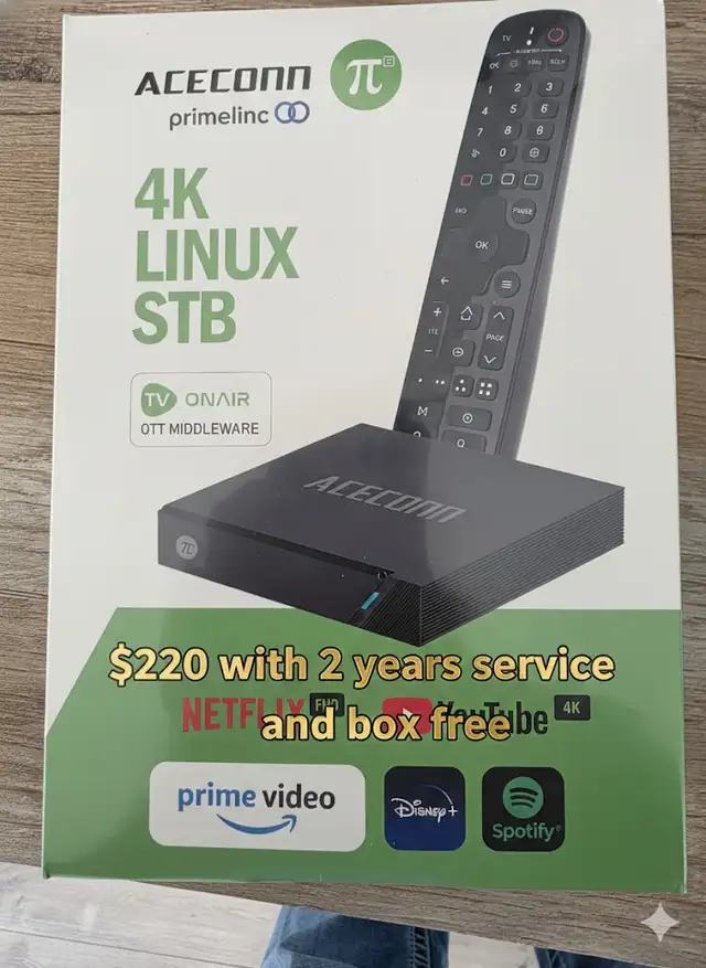 Best box with service deal