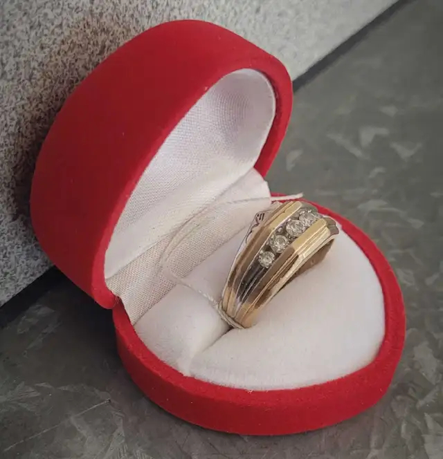 Sz 10 3/4 Gold 14K Diamond Ring (22589300) - Photo 2