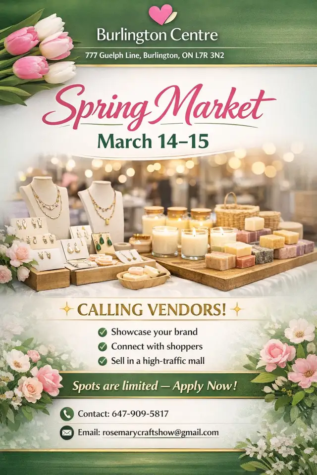 vendors wanted spring market