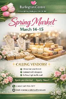 vendors wanted spring market