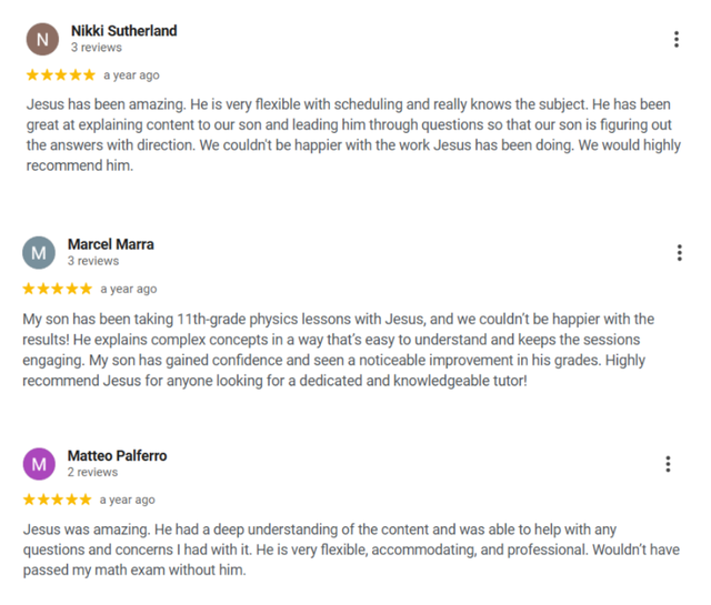 Math/Physics Tutor, Waterloo Engineering Grad, 86 5⭐️ Reviews - Photo 3