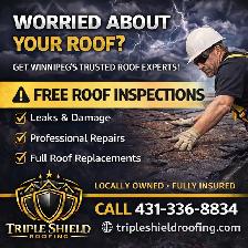 ⚡ Worried About Your Roof? Triple Shield Roofing is here