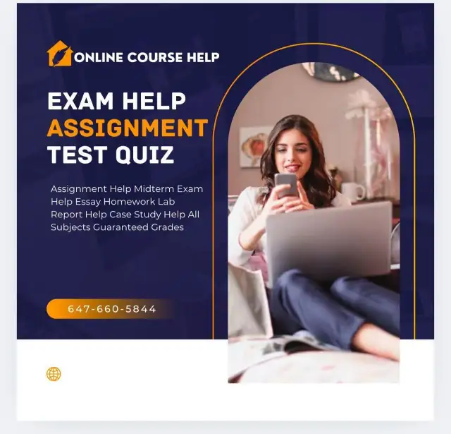 Assignment Help Quiz Help All Subjects 100% Pass Guaranteed