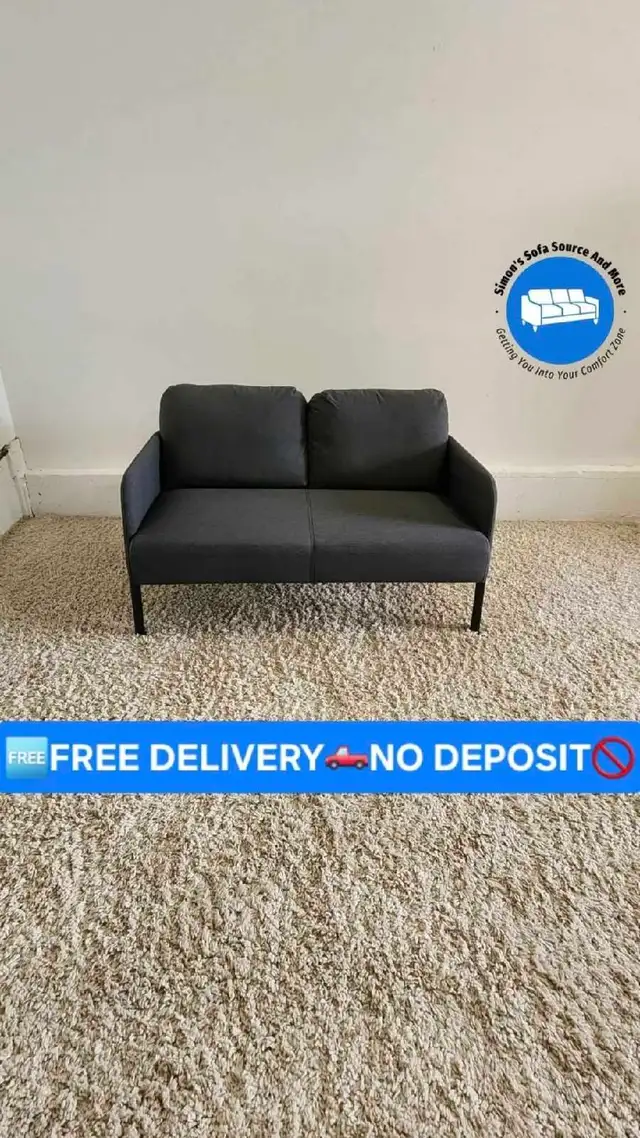 FREE DELIVERY LIKE NEW Ikea Glostad 2 Seater/Loveseat Sofa/Couch