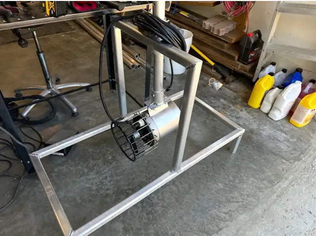 weedy or Mucky Shoreline ? Used weed blower unit for sale $1600