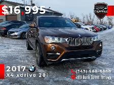 2017 BMW X4 xDrive28i